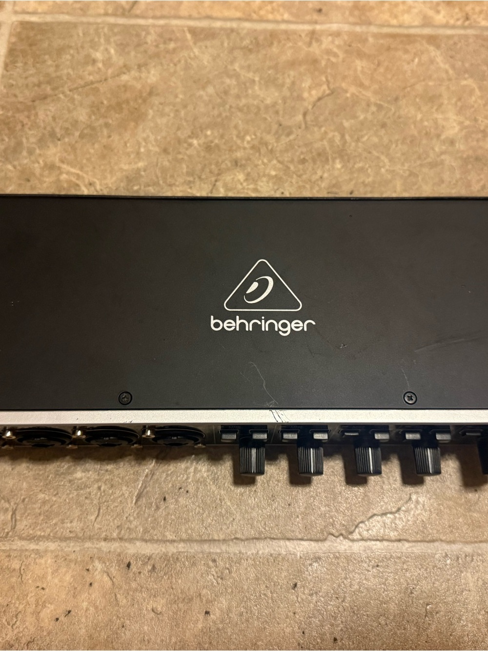 Black Audio Interface - Professional Recording I/O